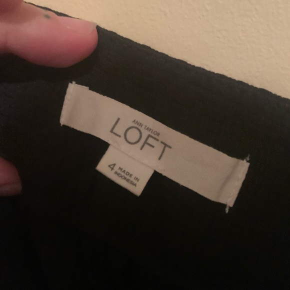 Black Loft Riviera shorts with scalloped edge - Picture 8 of 8